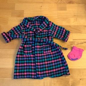 1998 Pleasant Company American Girl of Today - Plaid Robe